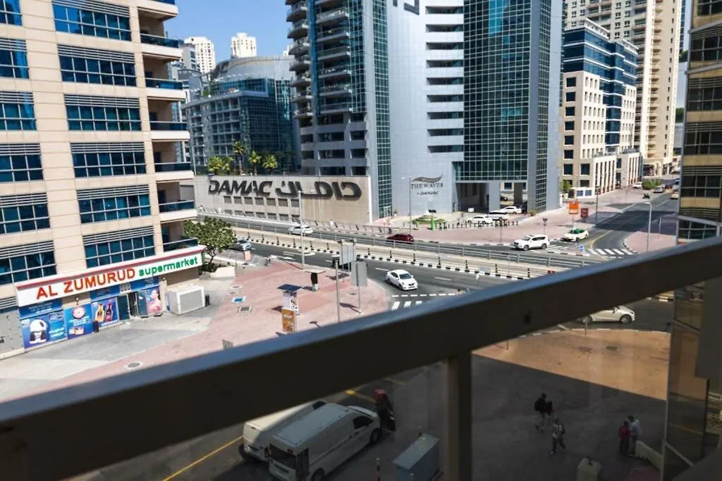 Big Size Studio Next To Marina Walk - Near Metro 迪拜 0*,
